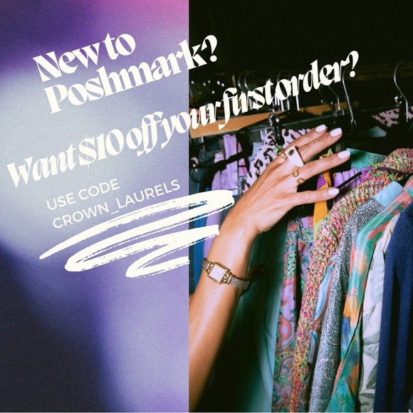 $10 OFF YOUR FIRST PURCHASE WITH CODE: CROWN_LAURELS - Picture 1 of 1